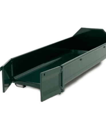 Container de couleur vert –hooklift15m3-neuf