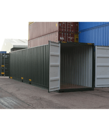 Container maritime 40 pieds dry double porte-neuf