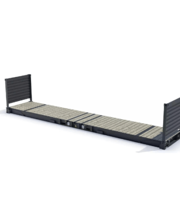Container maritime 40 pieds flat rack-neuf