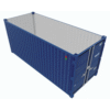 Container maritime 20 pieds dry open top-neuf