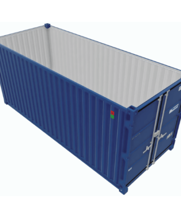 Container maritime 20 pieds dry open top-neuf